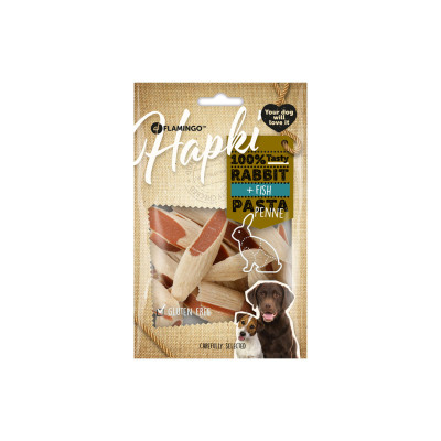 SNACK FORMATO PASTA CON CONIGLIO E PESCE