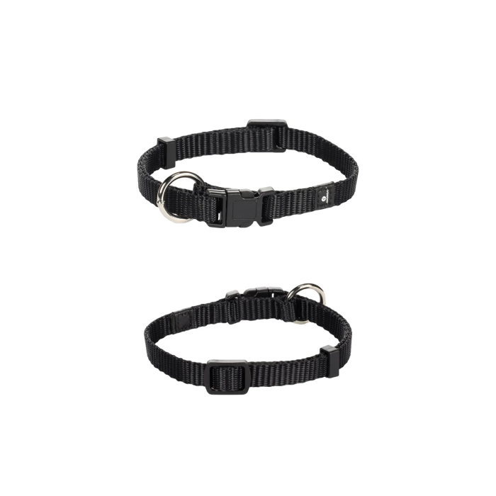CANE COLLARE ZIGGI NERO XS 20-35CM 10 MM