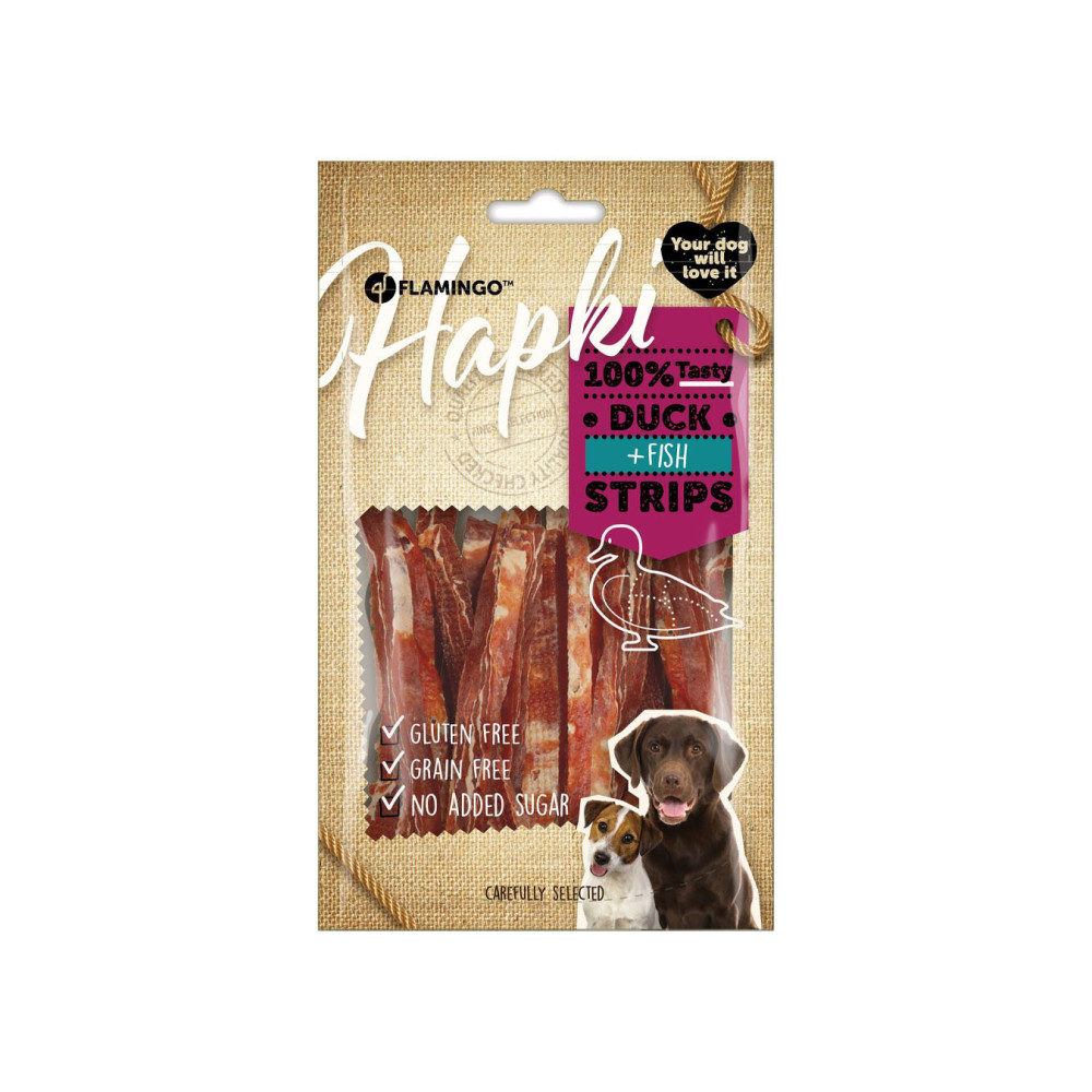 SNACK STRISCE DI ANATRA E MERLUZZO