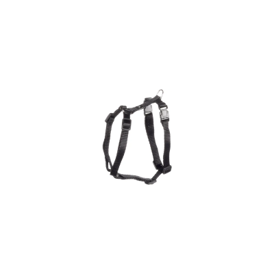 CANE PETTORINA H-FORMA ZIGGI NERO XS 24-40 CM