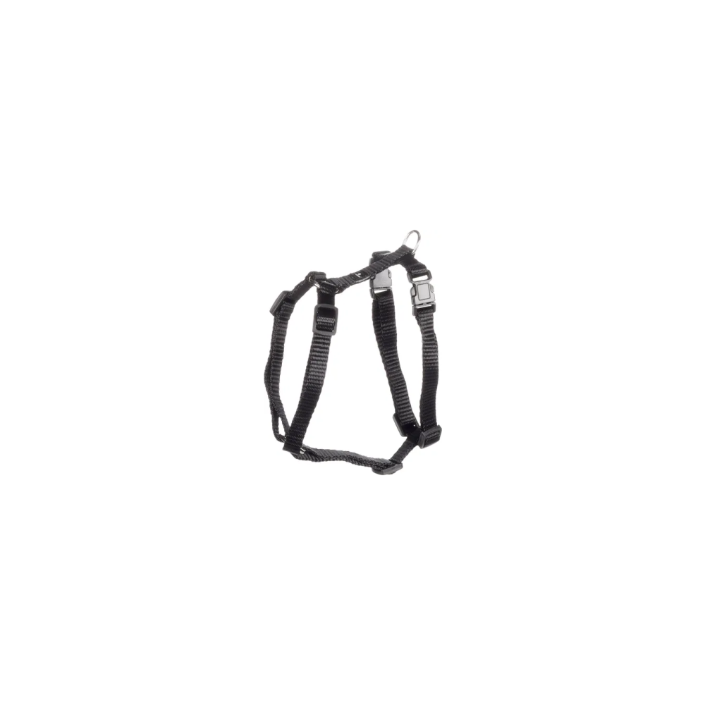 CANE PETTORINA H-FORMA ZIGGI NERO XS 24-40 CM