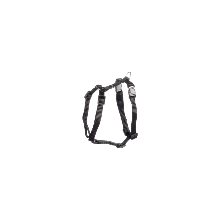 CANE PETTORINA H-FORMA ZIGGI NERO XS 24-40 CM
