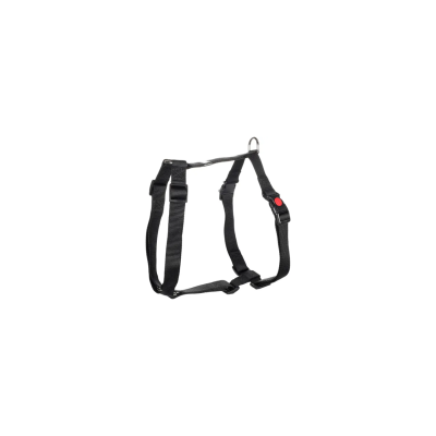 CANE PETTORINA H-FORMA ZIGGI NERO L 60-85CM