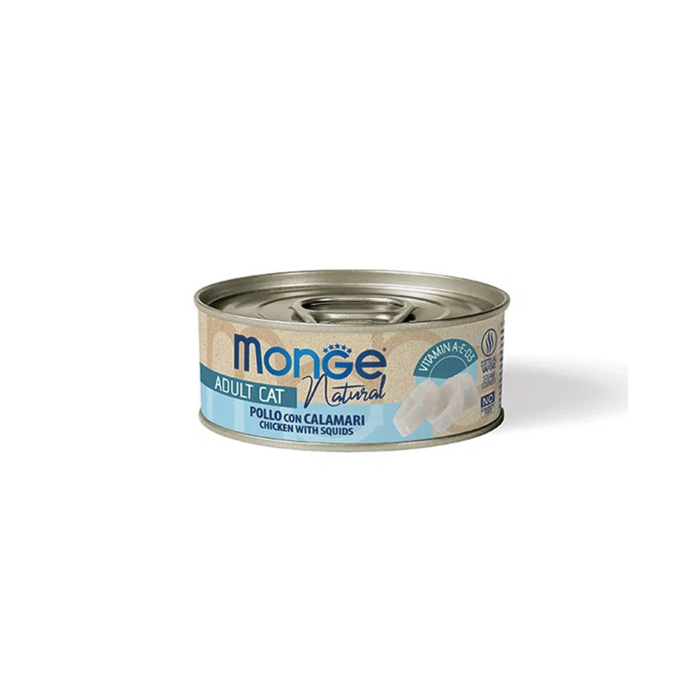 MONGE DELIC POLLO CALAMARI 80GR