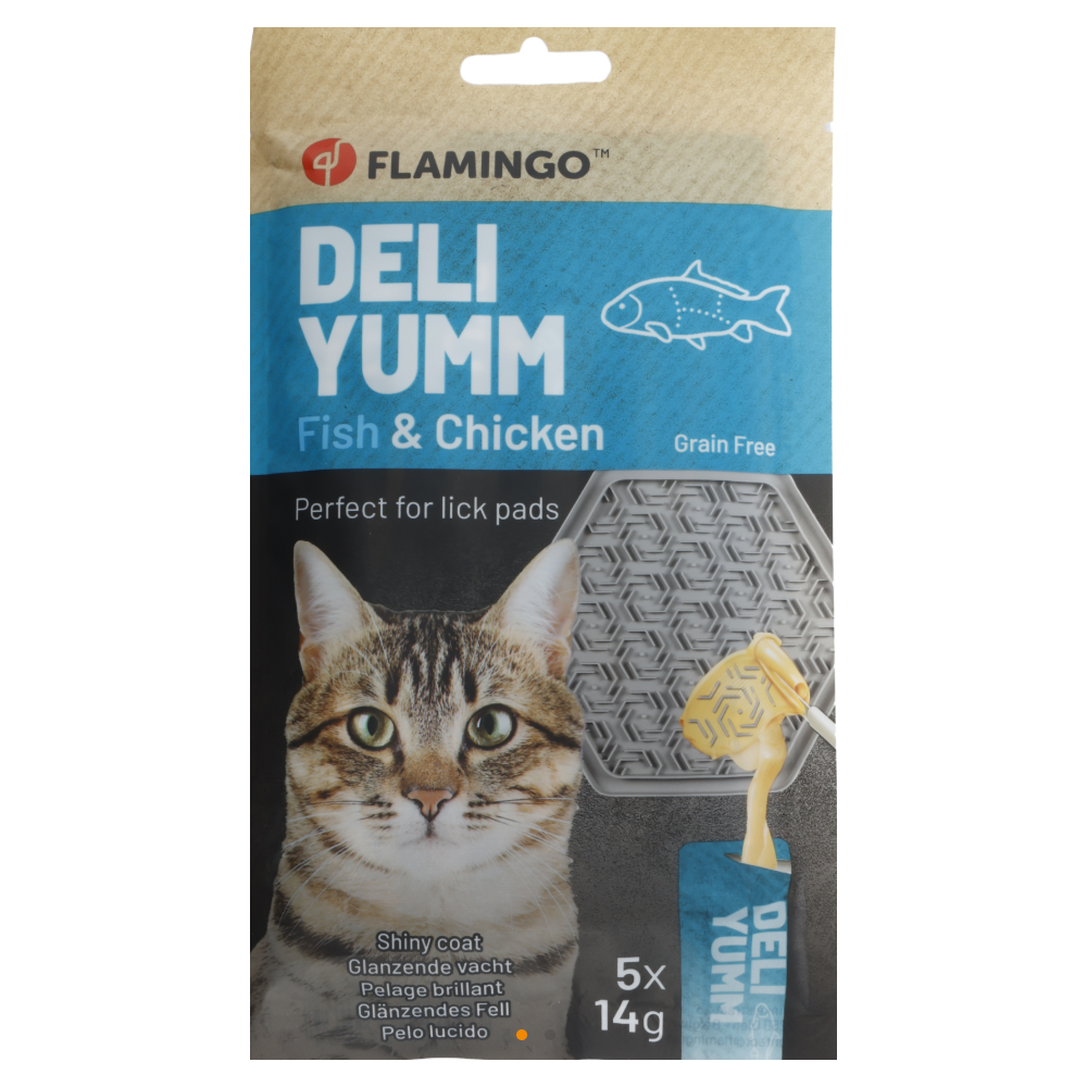 FLAMINGO DELY YUMM SNACK CREMOSO CURA DEL PELO
