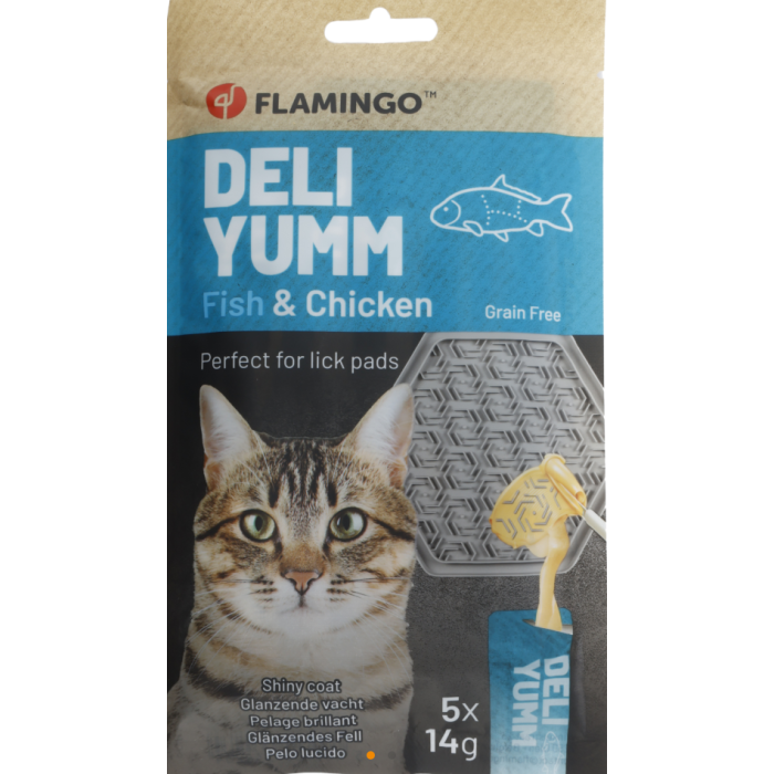 FLAMINGO DELY YUMM SNACK CREMOSO CURA DEL PELO