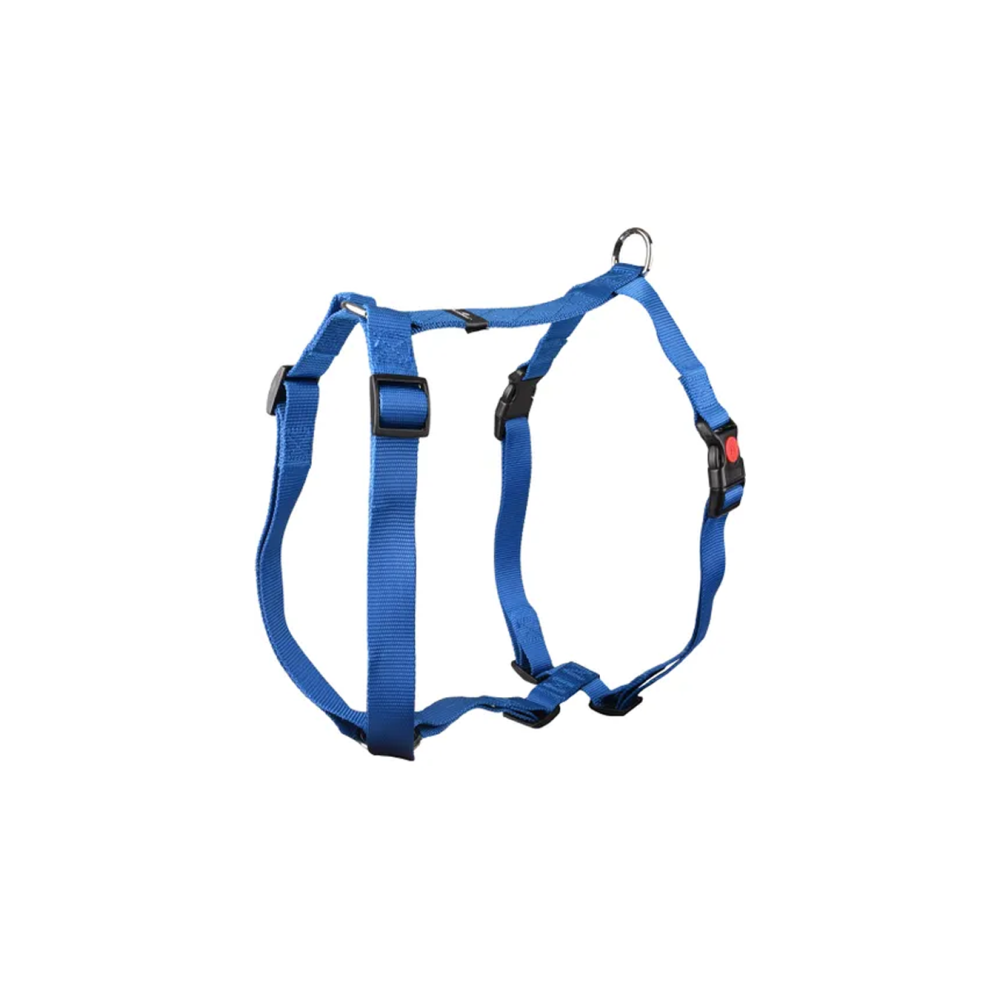 CANE PETTORINA H-FORMA ZIGGI AZZURRO XL 70-110 CM