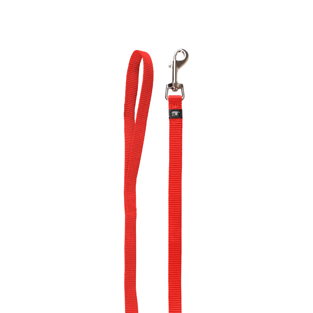 CANE GUINZAGLIO ZIGGI ROSSO 1.3 M 25MM