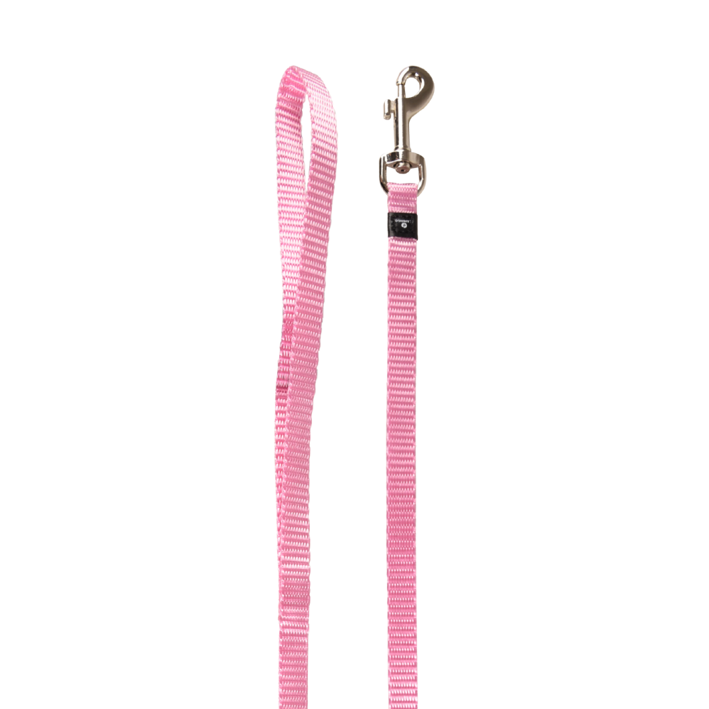 CANE GUINZAGLIO ZIGGI ROSA 1.3M 25 MM